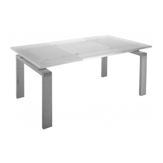 Hülsta Dining Table ET600 Assembly Instructions