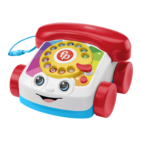 Fisher-Price Chatter Phone Instructions Manual