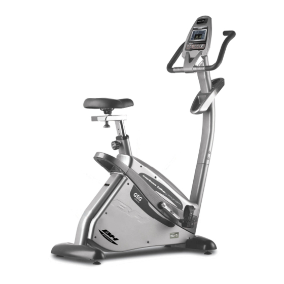 BH FITNESS H8715M Instructions For Assembly And Use