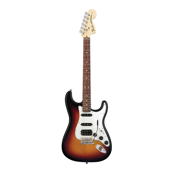 Fender Highway One Stratocaster HSS Parts List