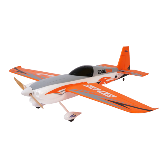 Arrows Hobby Zivko Edge 540 Operating Manual