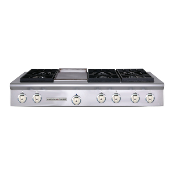 American Range CUISINE ARSCT244 Installation Manual, Use & Care Manual