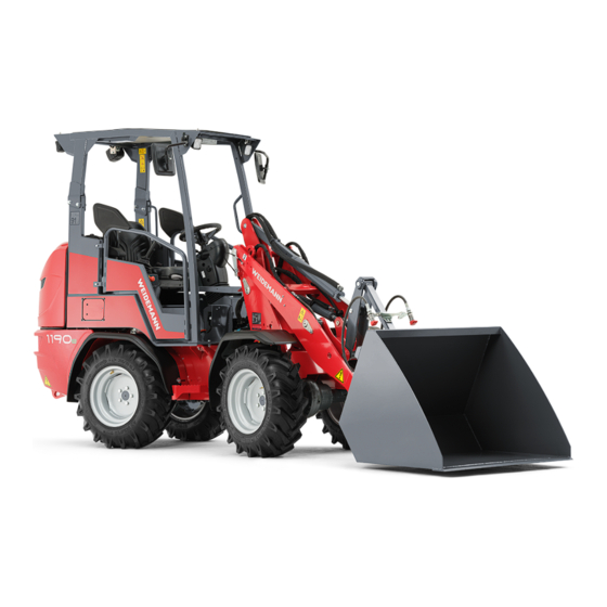 Weidemann Hoftrac 1190e Operator's Manual