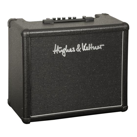 Hughes & Kettner Edition Tube 25 Anniversary Manual