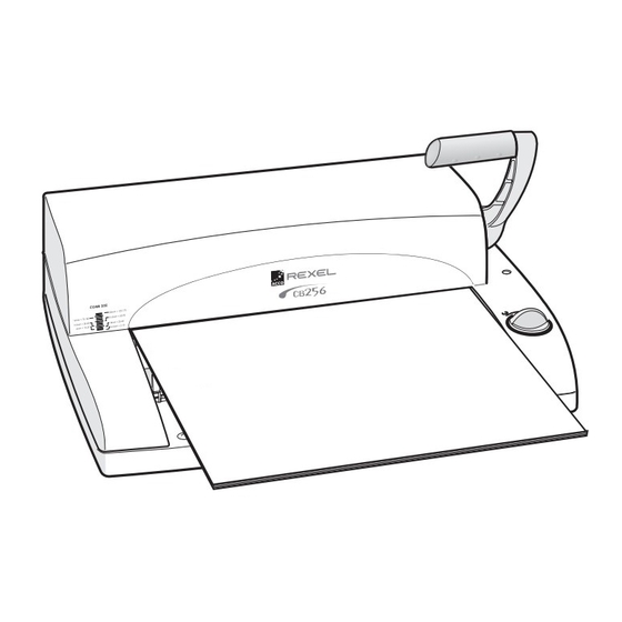 Rexel cb256 User Manual