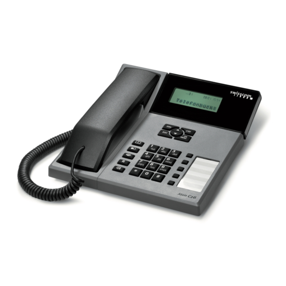 Swisscom Aton C26 User Manual