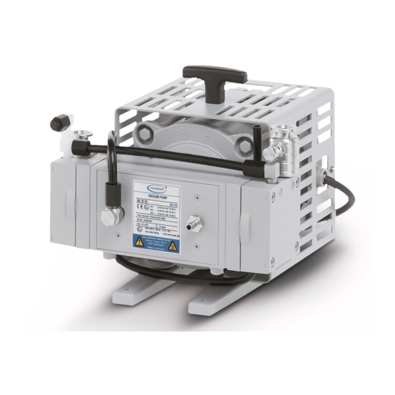 vacuubrand MZ 2C EX Instructions For Use Manual
