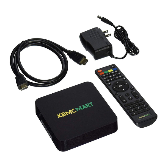 XBMCMart B085S822P5 Quick Start Manual
