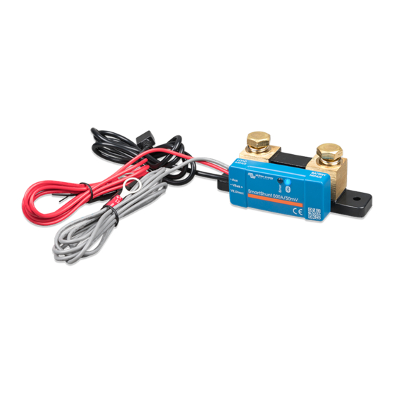 Victron energy SmartShunt IP65 Quick Installation Manual