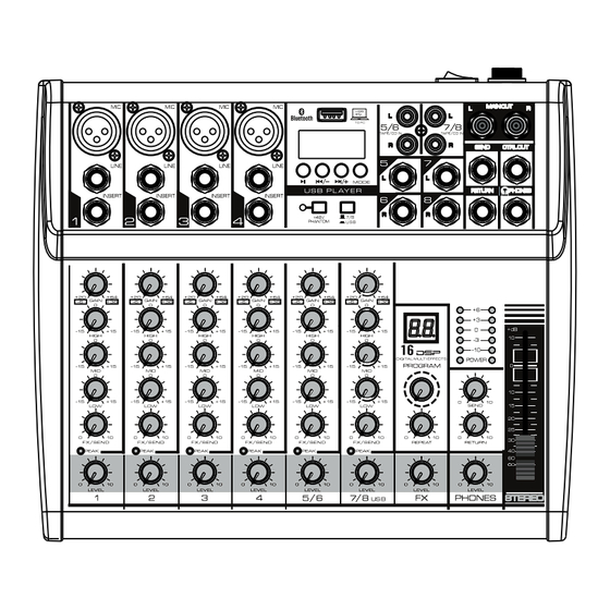 Audibax MG04 USB User Manual