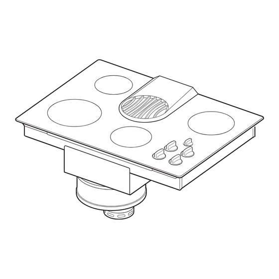 KitchenAid KECD806RBL - Pure 30 Inch Smoothtop Electric Cooktop Installation Instructions Manual