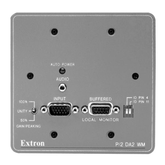 Extron electronics APP Control System Manuals