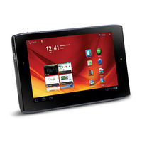 Acer Iconia Tab A101 Service Manual