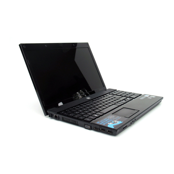 HP ProBook 4410s Quickspecs