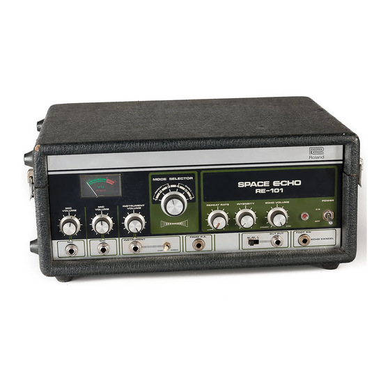 Roland RE-201 Service Notes