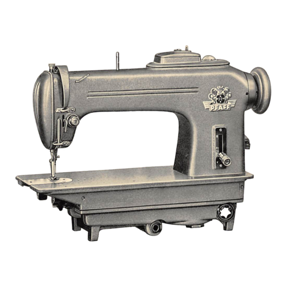 Pfaff 436 Instruction Book