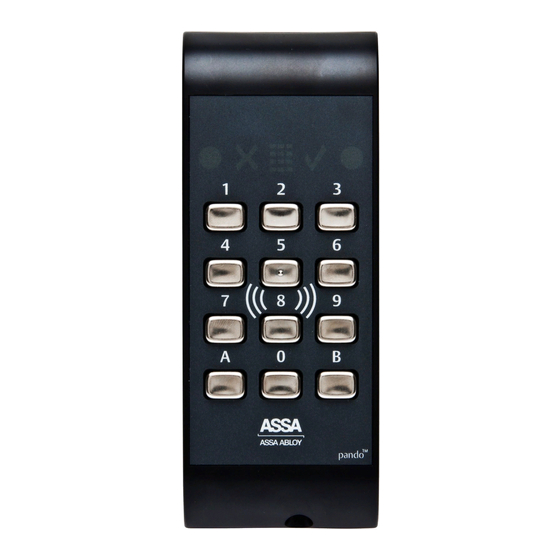 Assa Abloy Pando Quick Start Manual