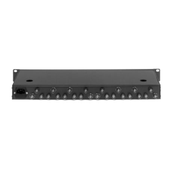 Videotec VD816PR Operating Instructions Manual