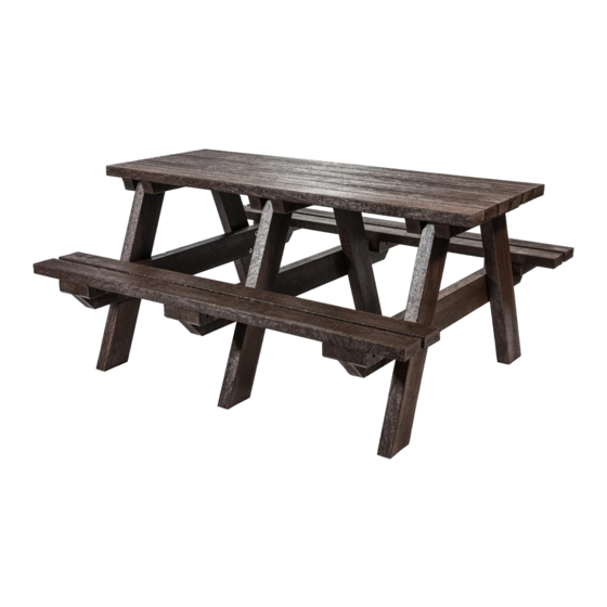 Berry Plaswood Hero A Frame Table - Adult Assembly Manual