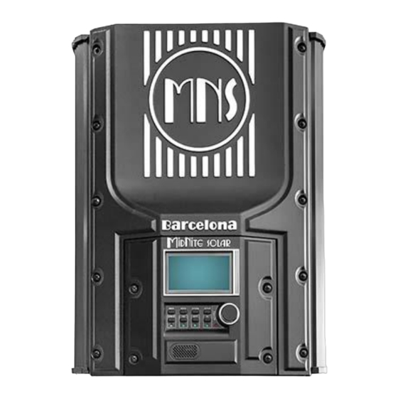 MidNite Solar Barcelona Owner's Manual