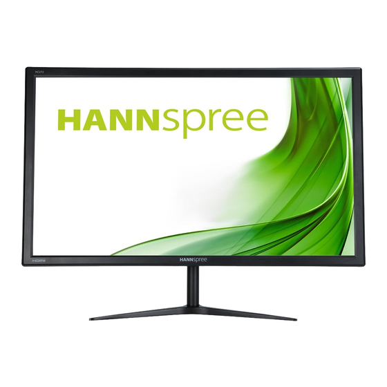 HANNspree HC272PPB User Manual