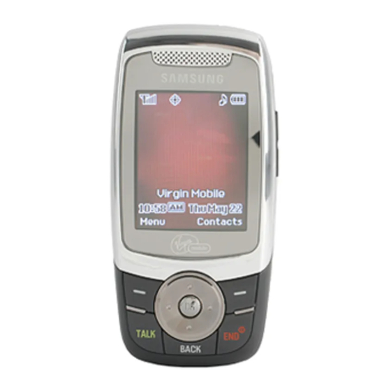 Samsung M310 - SGH Cell Phone 4 MB Manuals