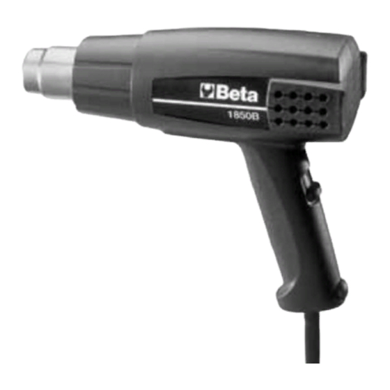 Beta 1850B Instructions For Use Manual