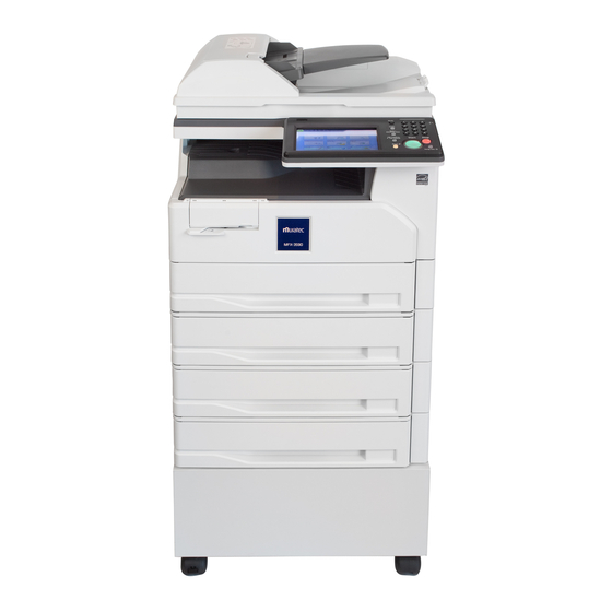Muratec MFX-3590 Administrator's Manual