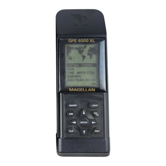 Magellan GPS 4000 XL Manuals