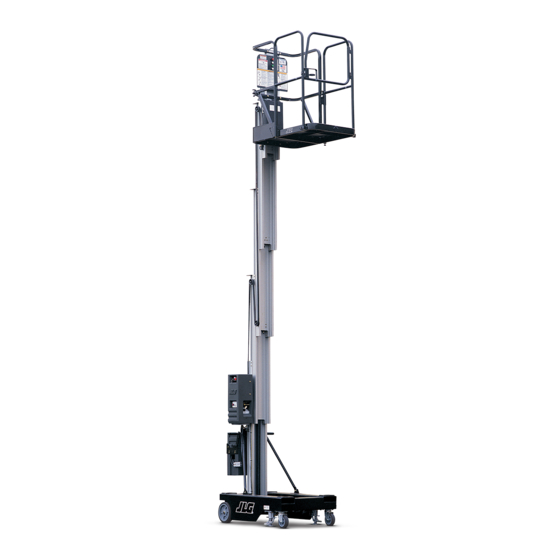 JLG 15SP Service And Maintenance Manual