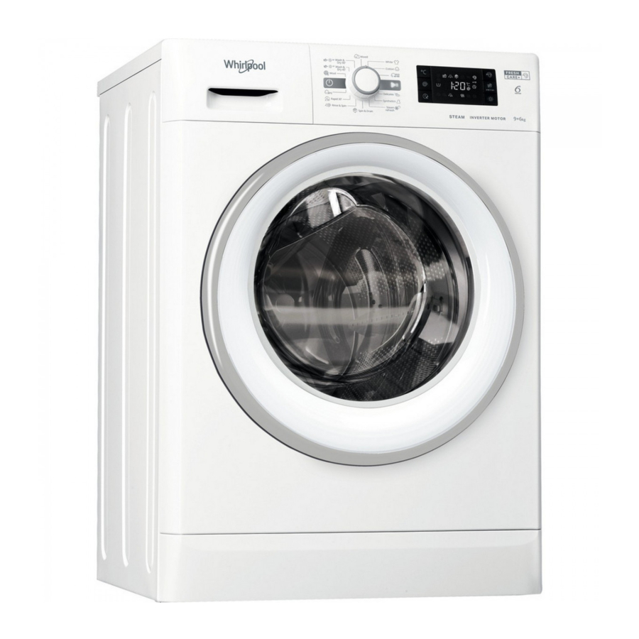 Whirlpool FWDG 961483 WSV Daily Reference Manual