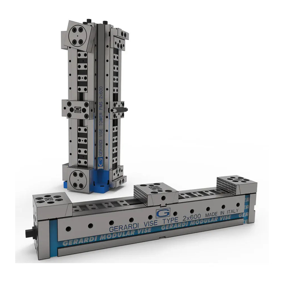 gerardi FMS Instructions For The Use And Maintenance