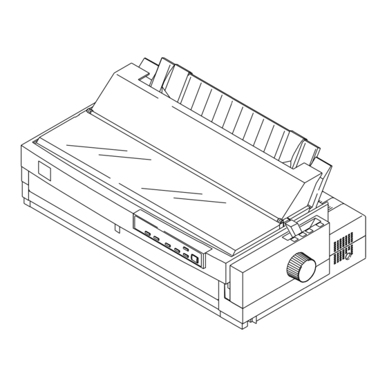 Epson LQ-2170 User Manual