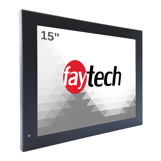 Faytech FT10N3350RES Manual