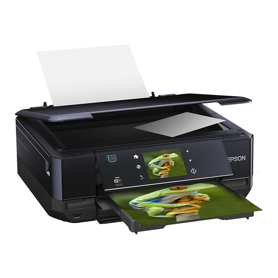 Epson Expression Photo XP-750 Startup Manual