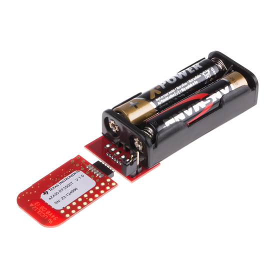Texas Instruments MSP430F2274 Manuals