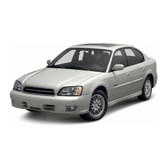 Subaru Legacy 2003 Service Manual
