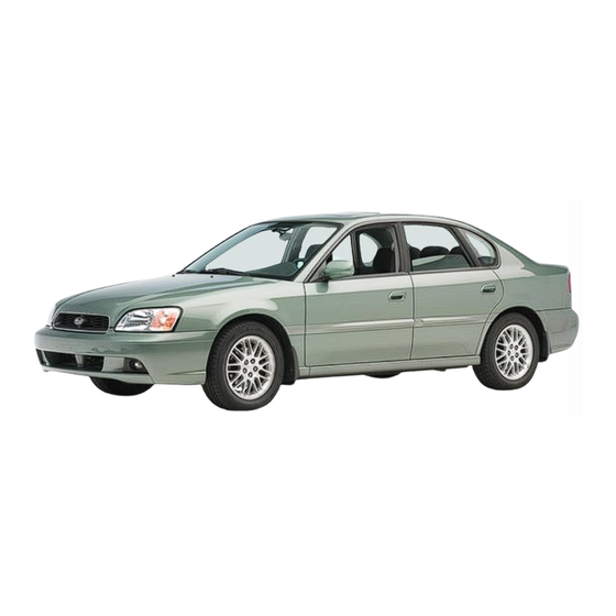 Subaru LEGACY 2003 Service Manual