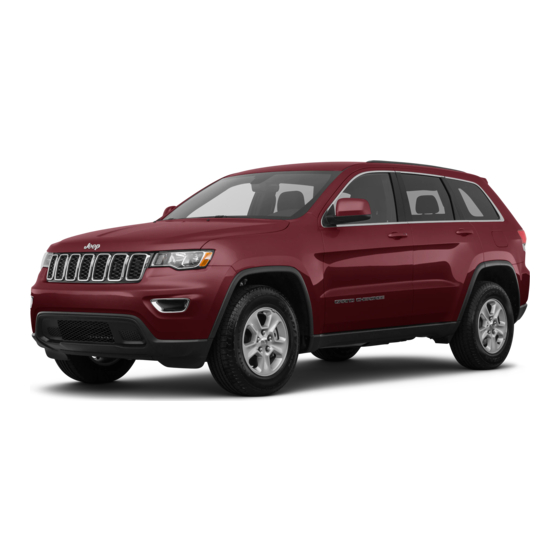 Jeep Grand Cherokee 2017 Owner's Manual
