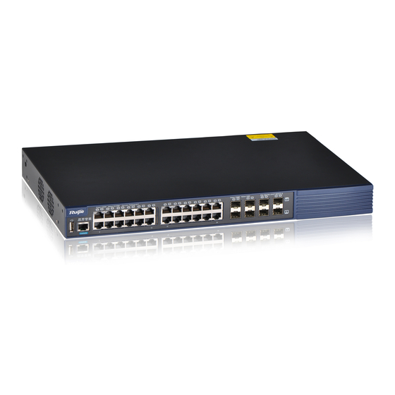 Ruijie RG-S5750-S Series Hardware  Installation And Reference Manual
