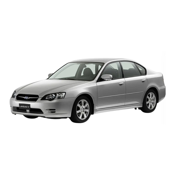 Subaru LEGACY 2003 Service Manual