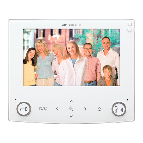 Aiphone GT SERIES Quick Start Installation Manual