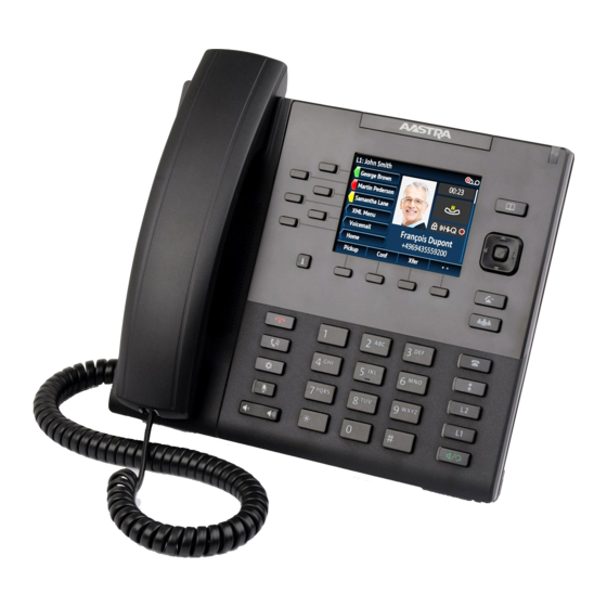 Mitel 6867i Quick Reference Manual