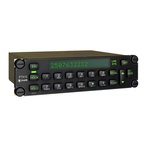 Nat PTA12-100 POTS Telephone Adapter Manuals