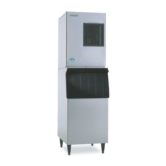 Hoshizaki CRESCENT KM-320MAH-E Installation Manual