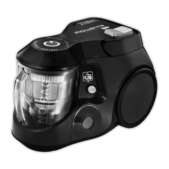Rowenta SILENCE FORCE CYCLONIC Manual