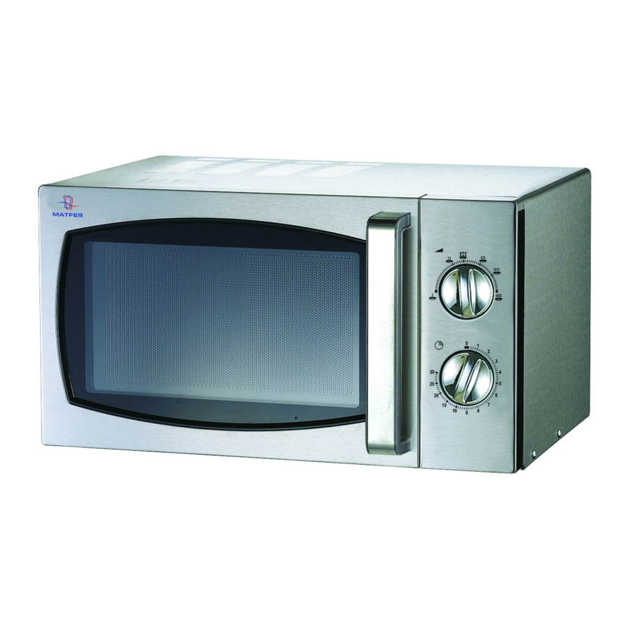 Matfer 120008 Manual
