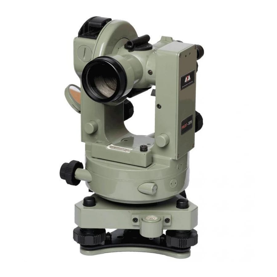 ADA INSTRUMENTS PROF X15 Operating Manual