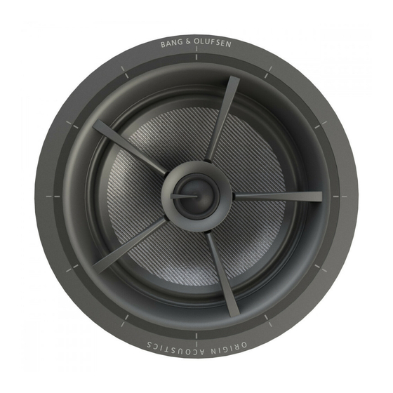 Bang & Olufsen Celestial BOC80 Series Installation Manual