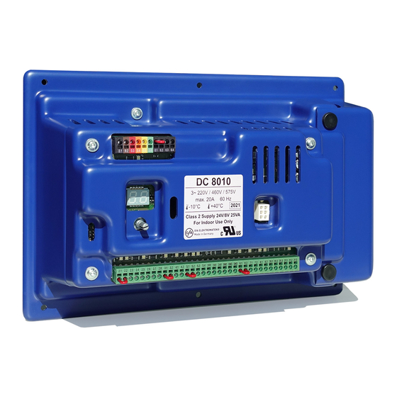 GFA DC 8010 Installation Instructions Manual